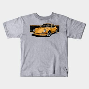 Drawing of the classic german sporst car Kids T-Shirt